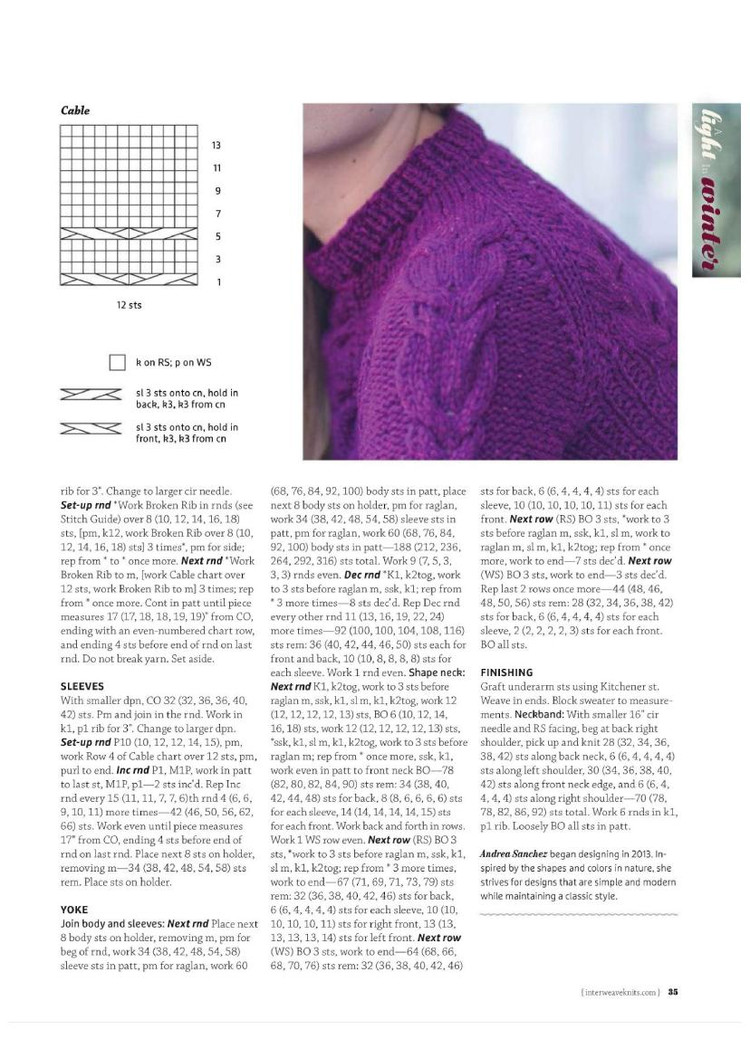 Interweave Knits  Winter 2016 - 輕描淡寫(xiě) - 輕描淡寫(xiě)