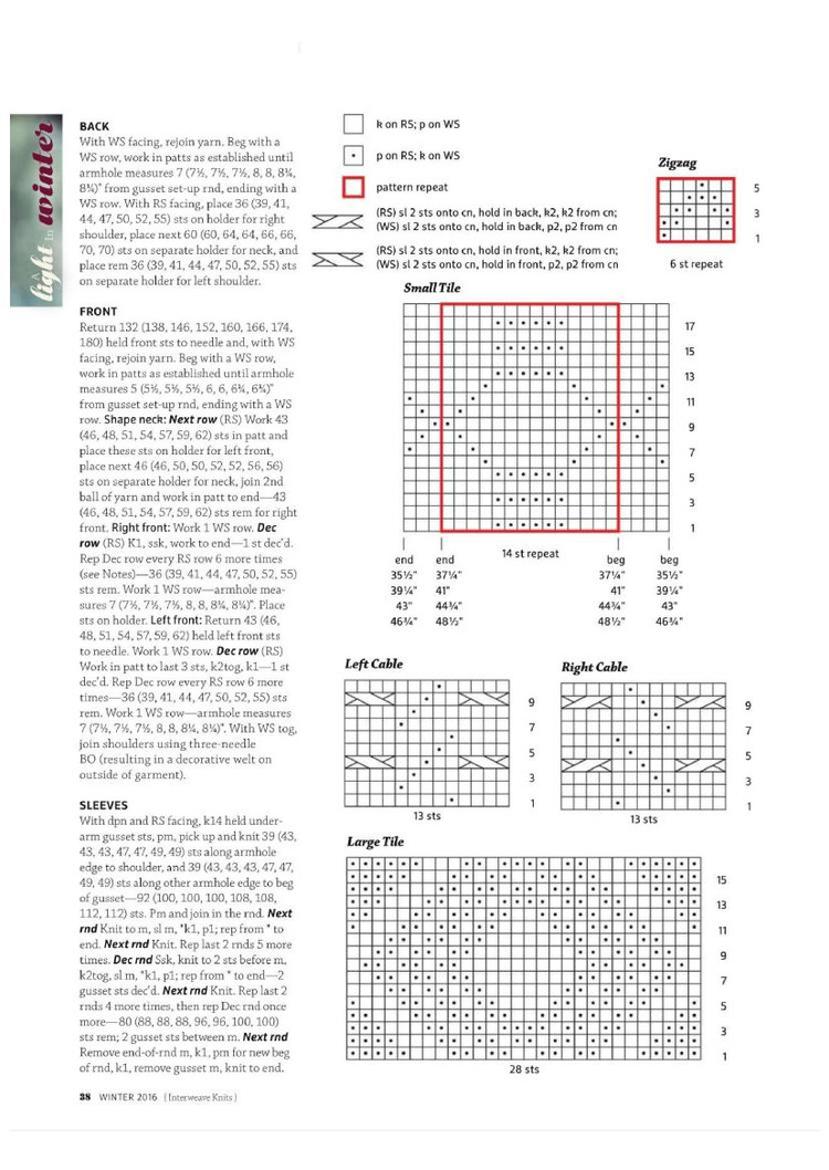 Interweave Knits  Winter 2016 - 輕描淡寫(xiě) - 輕描淡寫(xiě)