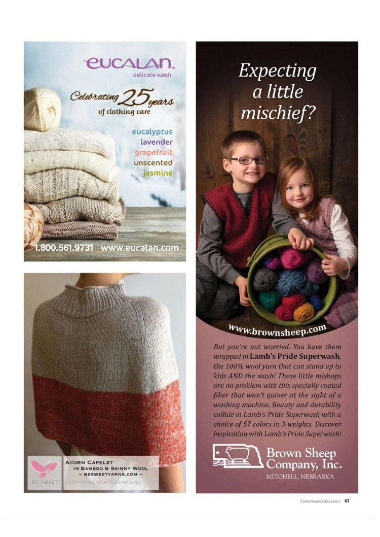 Interweave Knits  Winter 2016 - 輕描淡寫(xiě) - 輕描淡寫(xiě)