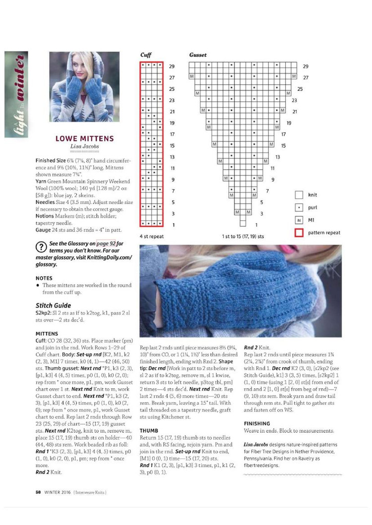 Interweave Knits  Winter 2016 - 輕描淡寫(xiě) - 輕描淡寫(xiě)