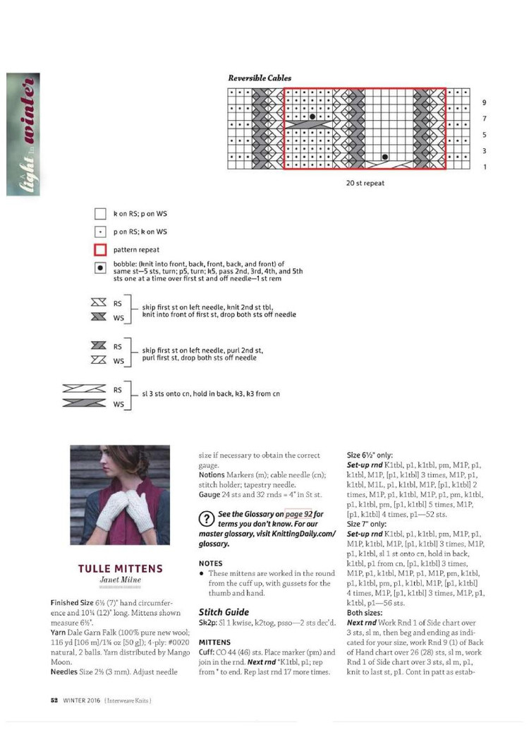 Interweave Knits  Winter 2016 - 輕描淡寫(xiě) - 輕描淡寫(xiě)