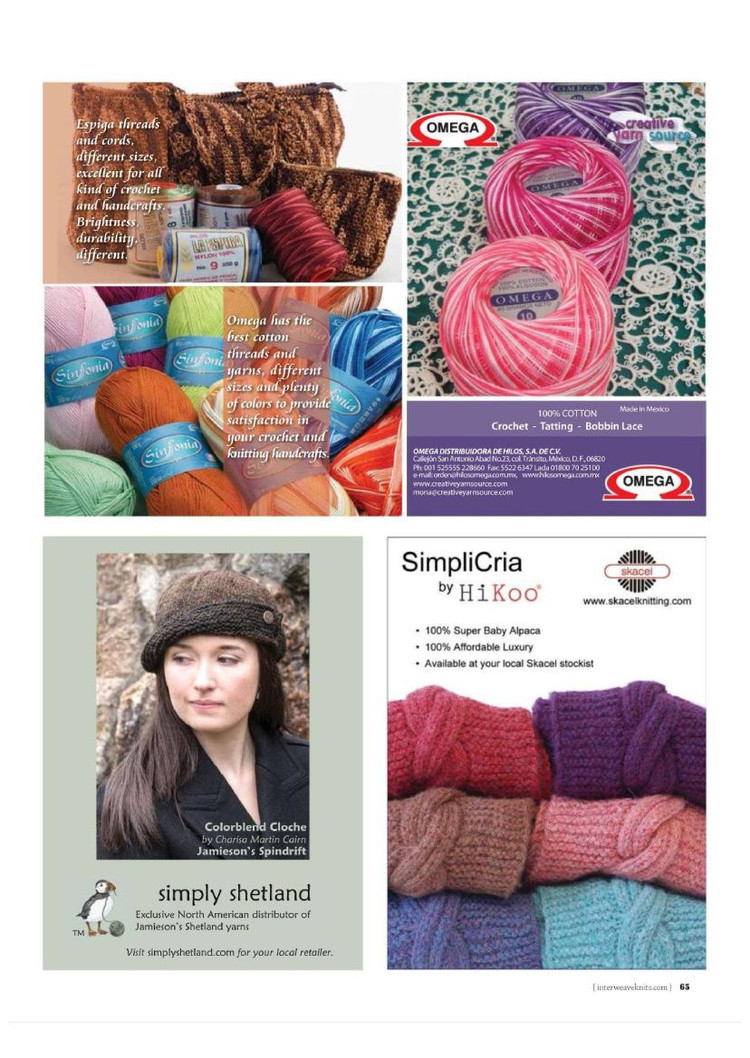 Interweave Knits  Winter 2016 - 輕描淡寫(xiě) - 輕描淡寫(xiě)
