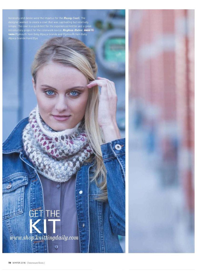Interweave Knits  Winter 2016 - 輕描淡寫(xiě) - 輕描淡寫(xiě)