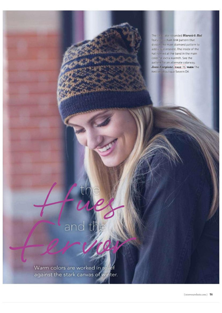 Interweave Knits  Winter 2016 - 輕描淡寫(xiě) - 輕描淡寫(xiě)
