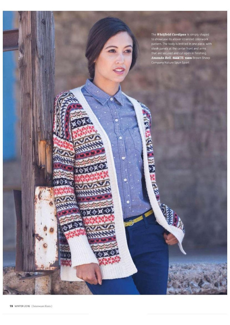 Interweave Knits  Winter 2016 - 輕描淡寫(xiě) - 輕描淡寫(xiě)