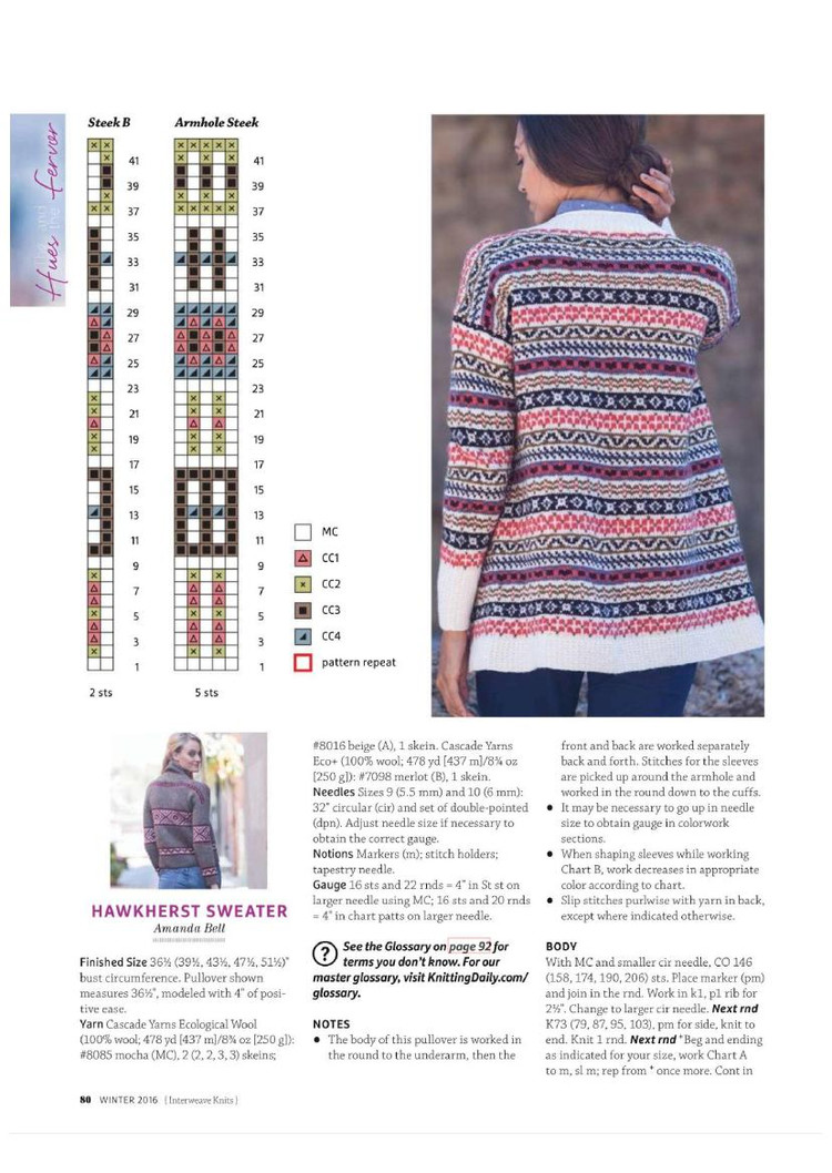 Interweave Knits  Winter 2016 - 輕描淡寫(xiě) - 輕描淡寫(xiě)