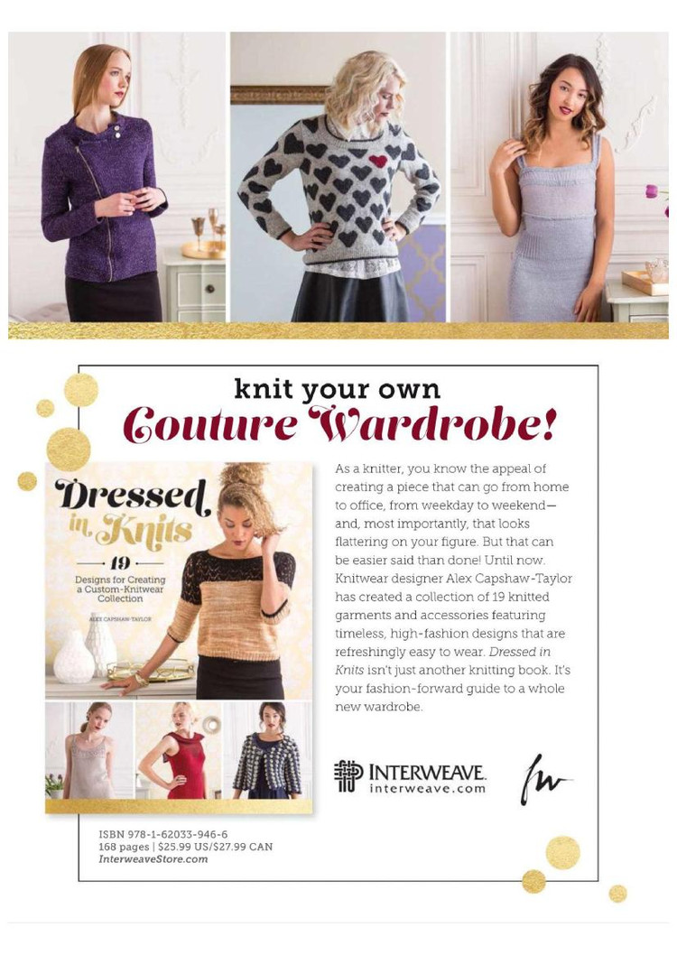 Interweave Knits  Winter 2016 - 輕描淡寫(xiě) - 輕描淡寫(xiě)