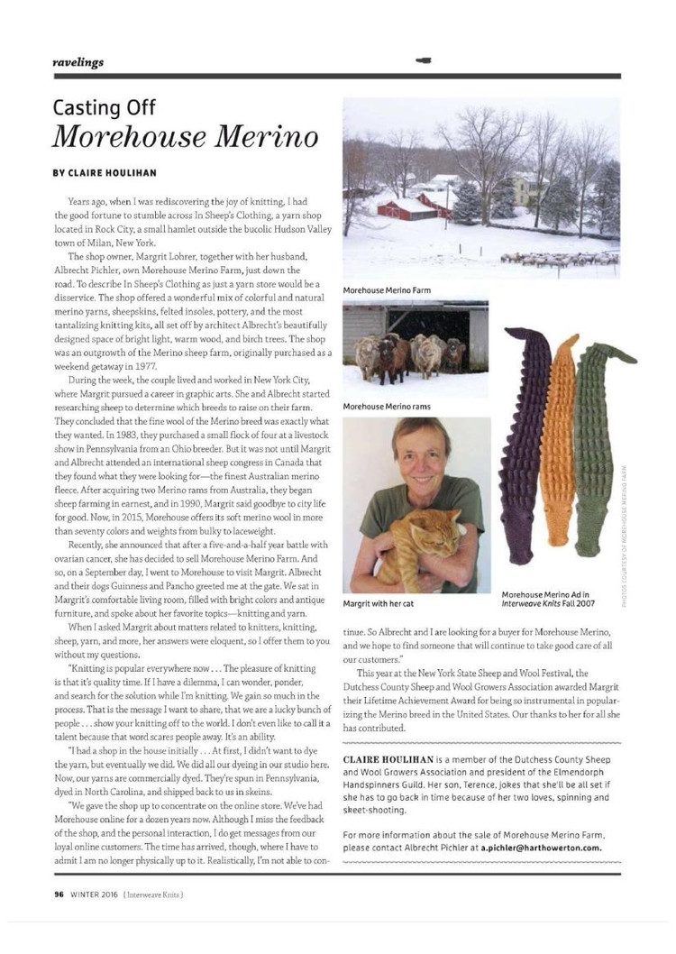 Interweave Knits  Winter 2016 - 輕描淡寫(xiě) - 輕描淡寫(xiě)