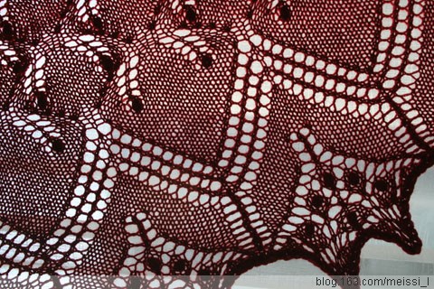AEOLIAN SHAWL --飛砂走石 完成品 - lillian - 莉蓮的手工