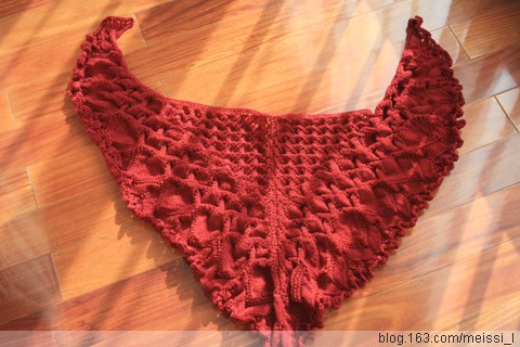AEOLIAN SHAWL --飛砂走石 完成品 - lillian - 莉蓮的手工
