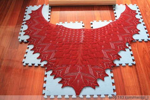 AEOLIAN SHAWL --飛砂走石 完成品 - lillian - 莉蓮的手工