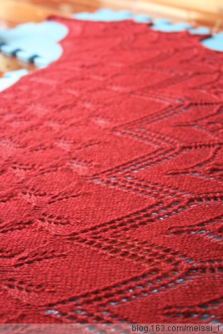 AEOLIAN SHAWL --飛砂走石 完成品 - lillian - 莉蓮的手工