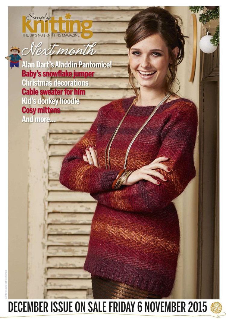 Simply Knitting  November 2015 - 輕描淡寫(xiě) - 輕描淡寫(xiě)
