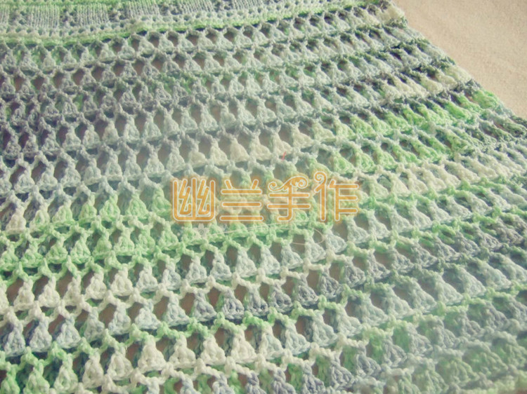 初夏の微風(fēng)～～～幸運星鉤織結(jié)合短袖裙衫19 - 空谷幽蘭 - 指間的溫柔