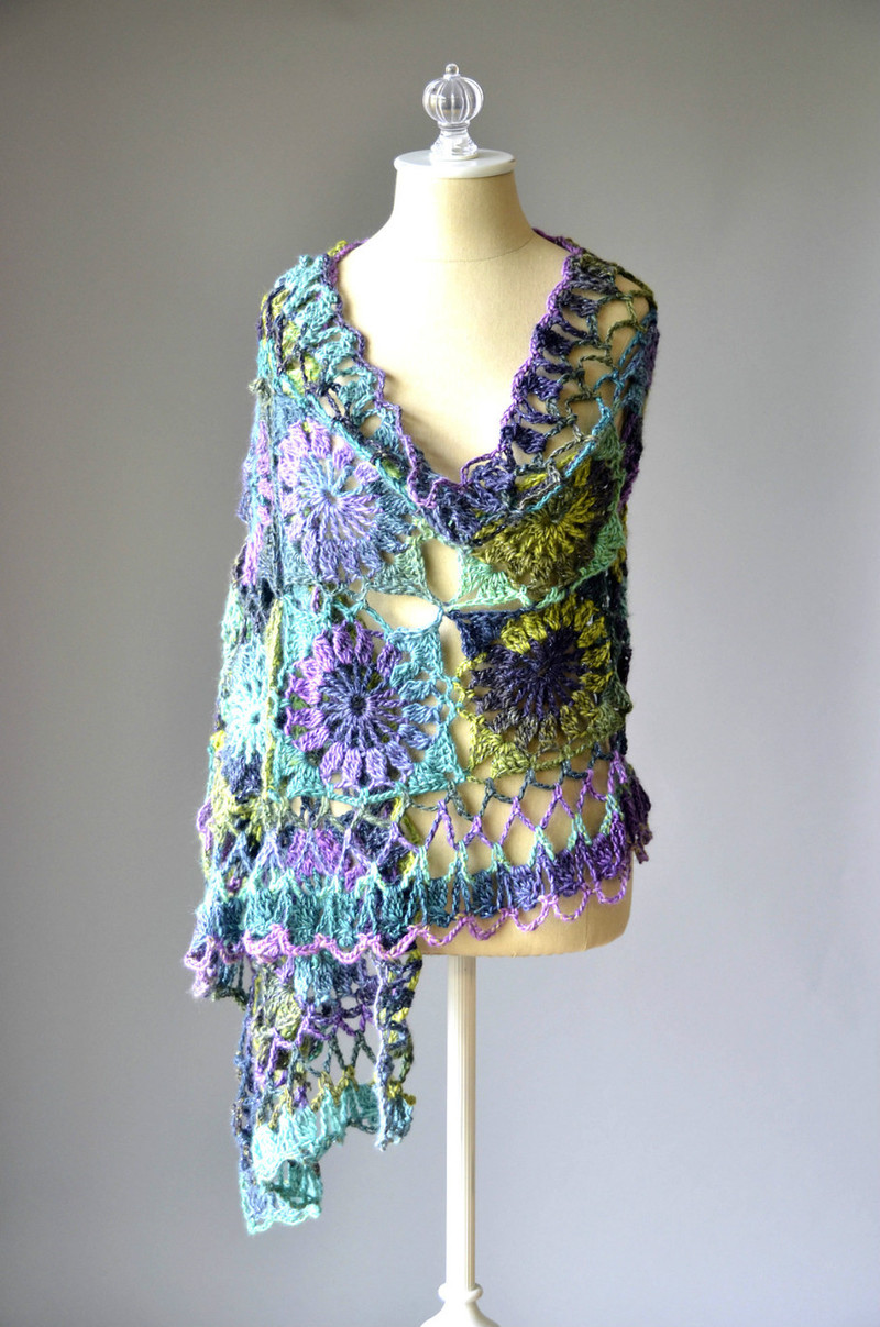 Guadalupe Stole by Amy Gunderson - Daliute -