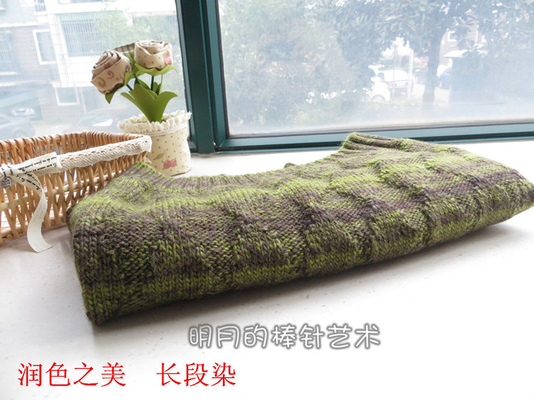 潤色之美--父子情深 - 明月的棒針藝術(shù) - 明月的棒針藝術(shù)
