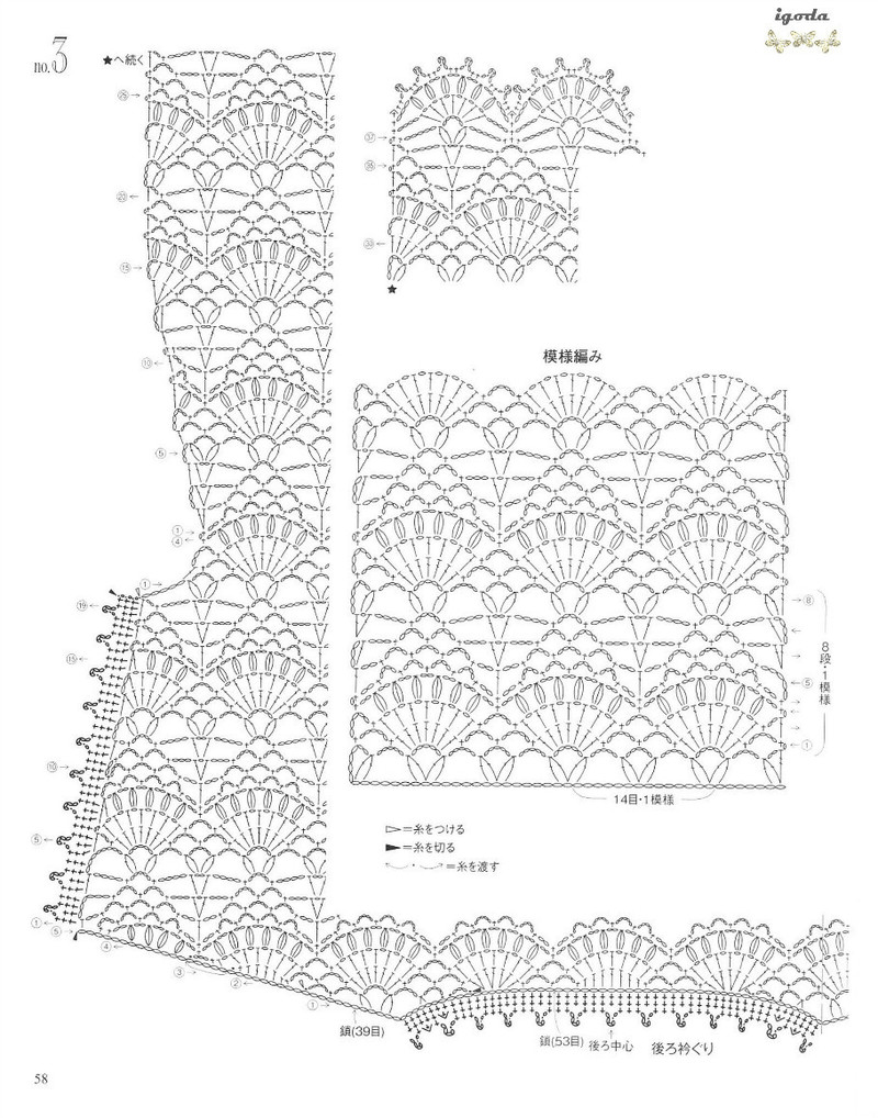鉤針外套 - 菠蘿 - igodaA - igodaA的博客