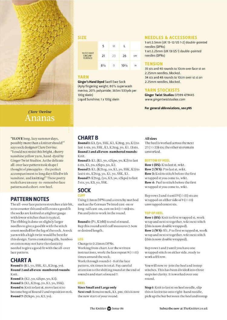 The Knitter  Issue 86 2015 - 輕描淡寫(xiě) - 輕描淡寫(xiě)