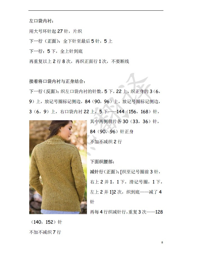 小熊翻譯————Roosevelt Cardigan總統(tǒng)開衫 - ferrero1869 - 小熊的天地