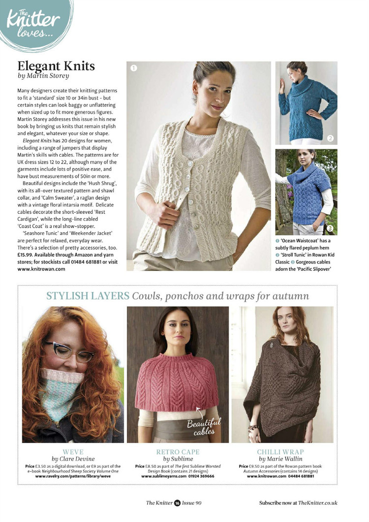 The Knitter Issue 90 2015 - 輕描淡寫 - 輕描淡寫
