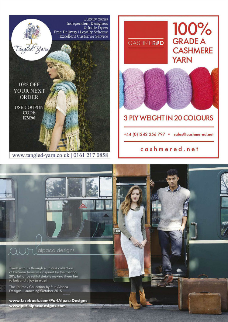 The Knitter Issue 90 2015 - 輕描淡寫 - 輕描淡寫