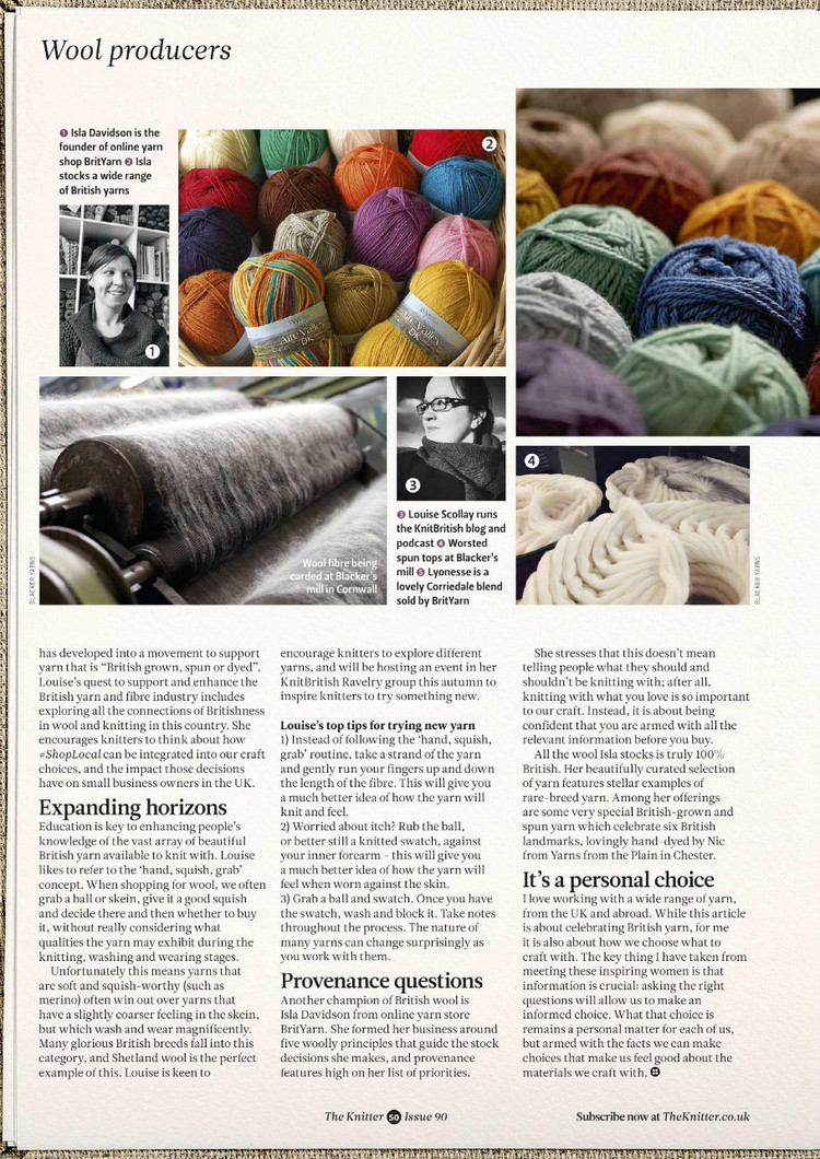 The Knitter Issue 90 2015 - 輕描淡寫 - 輕描淡寫