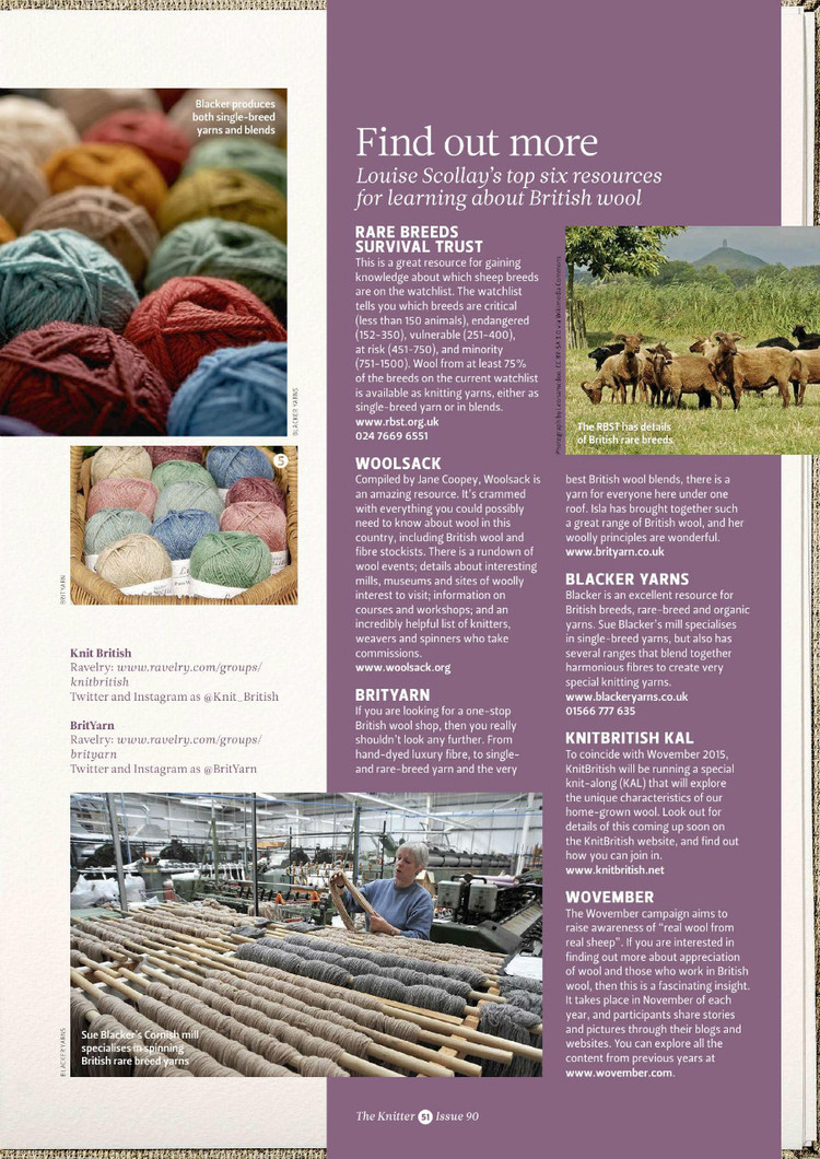 The Knitter Issue 90 2015 - 輕描淡寫 - 輕描淡寫
