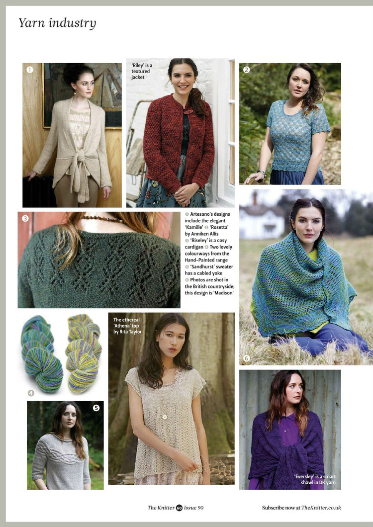 The Knitter Issue 90 2015 - 輕描淡寫 - 輕描淡寫