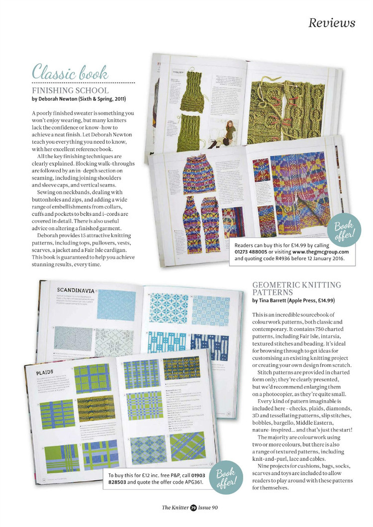 The Knitter Issue 90 2015 - 輕描淡寫 - 輕描淡寫