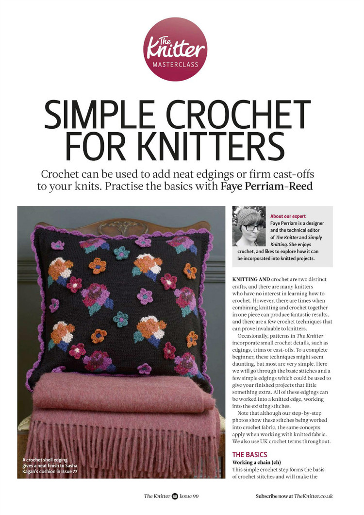 The Knitter Issue 90 2015 - 輕描淡寫 - 輕描淡寫