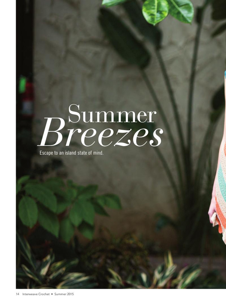 Interweave Crochet  Summer 2015 - 輕描淡寫 - 輕描淡寫