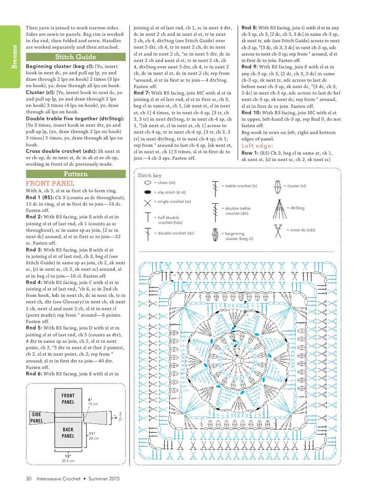 Interweave Crochet  Summer 2015 - 輕描淡寫 - 輕描淡寫