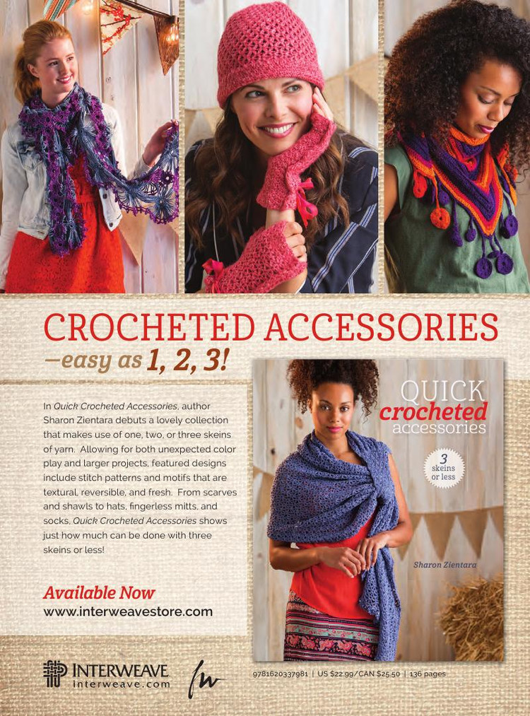 Interweave Crochet  Summer 2015 - 輕描淡寫 - 輕描淡寫