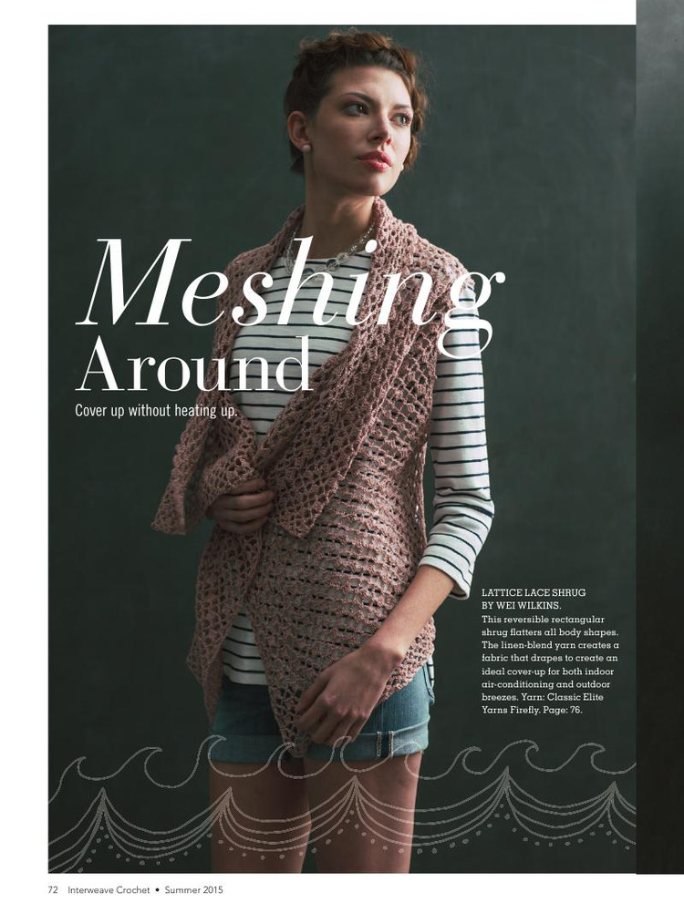 Interweave Crochet  Summer 2015 - 輕描淡寫 - 輕描淡寫