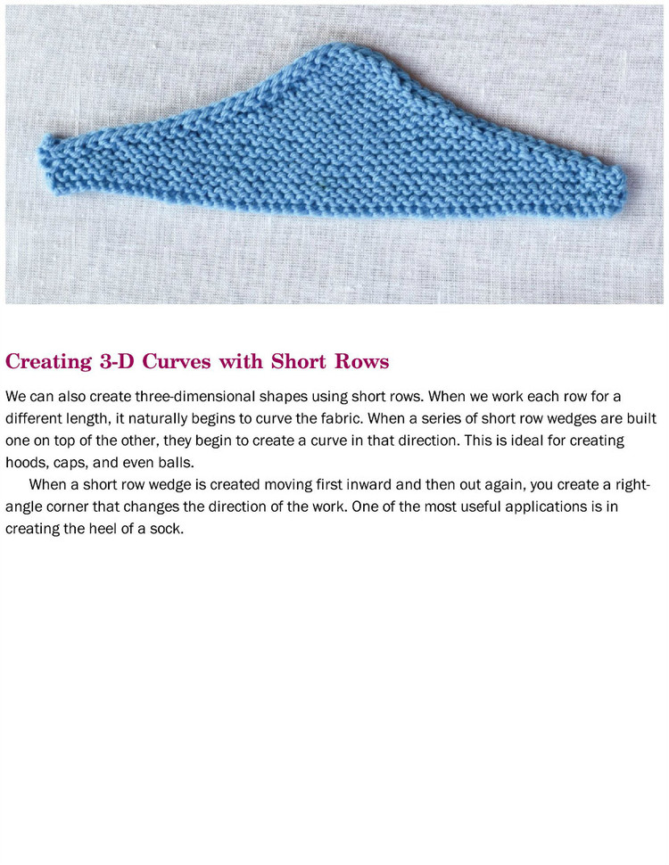 Short Row Knits: A Master Workshop with 20 Learn-as-You-Knit Projects 2015 - 輕描淡寫(xiě) - 輕描淡寫(xiě)