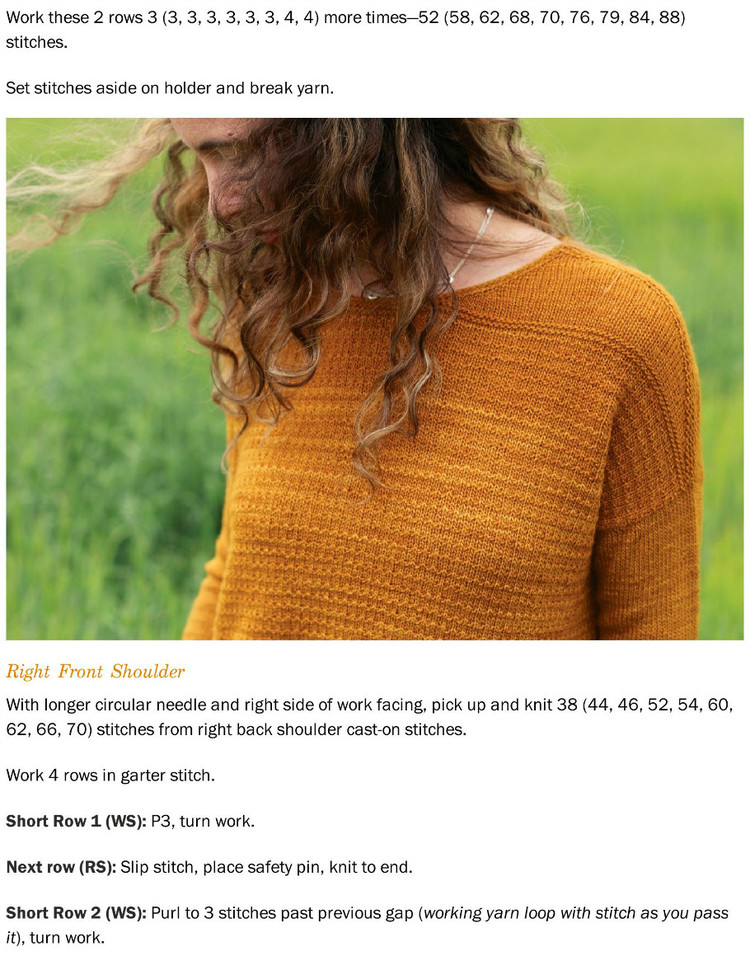 Short Row Knits: A Master Workshop with 20 Learn-as-You-Knit Projects 2015 - 輕描淡寫(xiě) - 輕描淡寫(xiě)