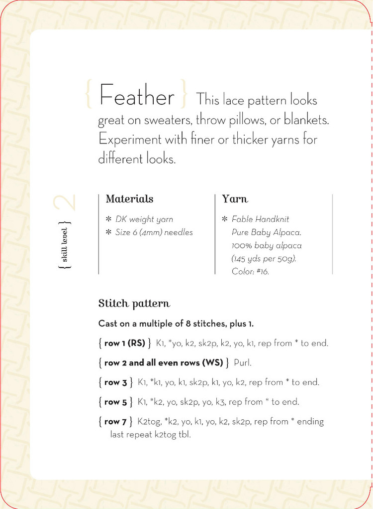 Lace Knitting to Go : 25 Lovely Laces to Use for Edgings - 輕描淡寫 - 輕描淡寫