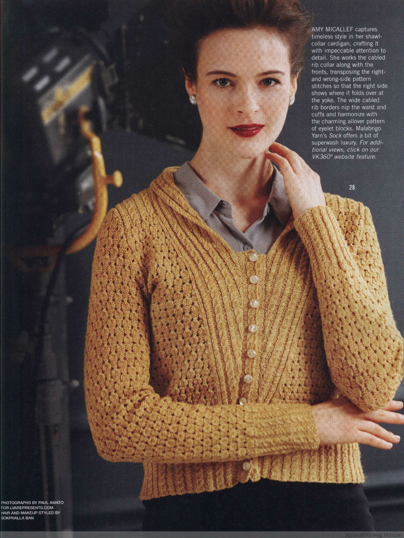 Vogue Knitting 2014-2015 冬 - 紫蘇 - 紫蘇的博客