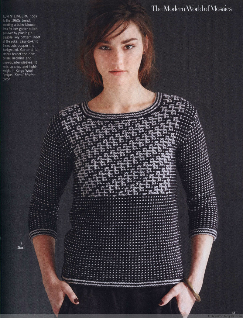 Vogue Knitting 2014-2015 冬 - 紫蘇 - 紫蘇的博客