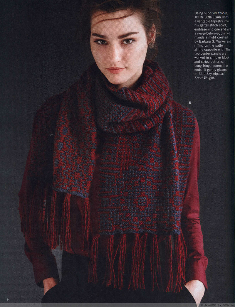 Vogue Knitting 2014-2015 冬 - 紫蘇 - 紫蘇的博客