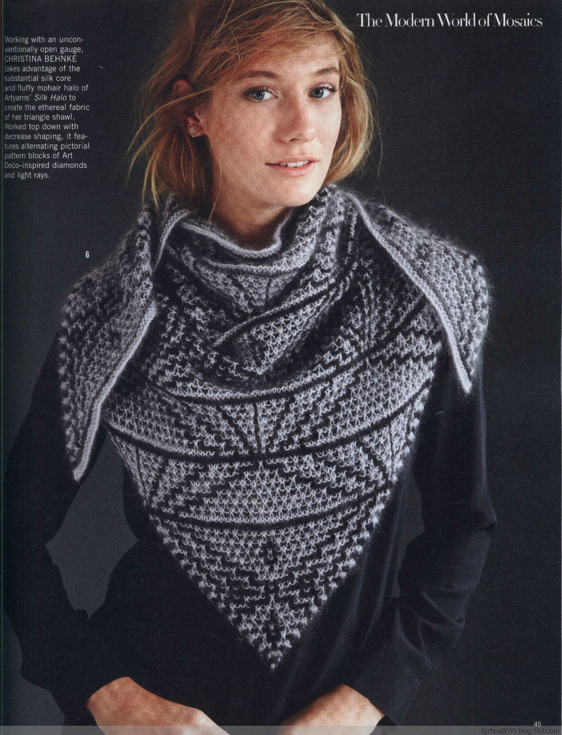 Vogue Knitting 2014-2015 冬 - 紫蘇 - 紫蘇的博客