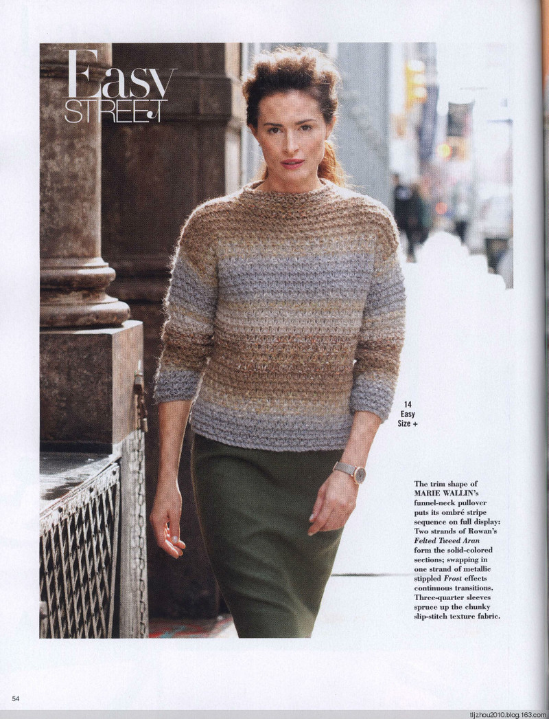 Vogue Knitting 2014-2015 冬 - 紫蘇 - 紫蘇的博客