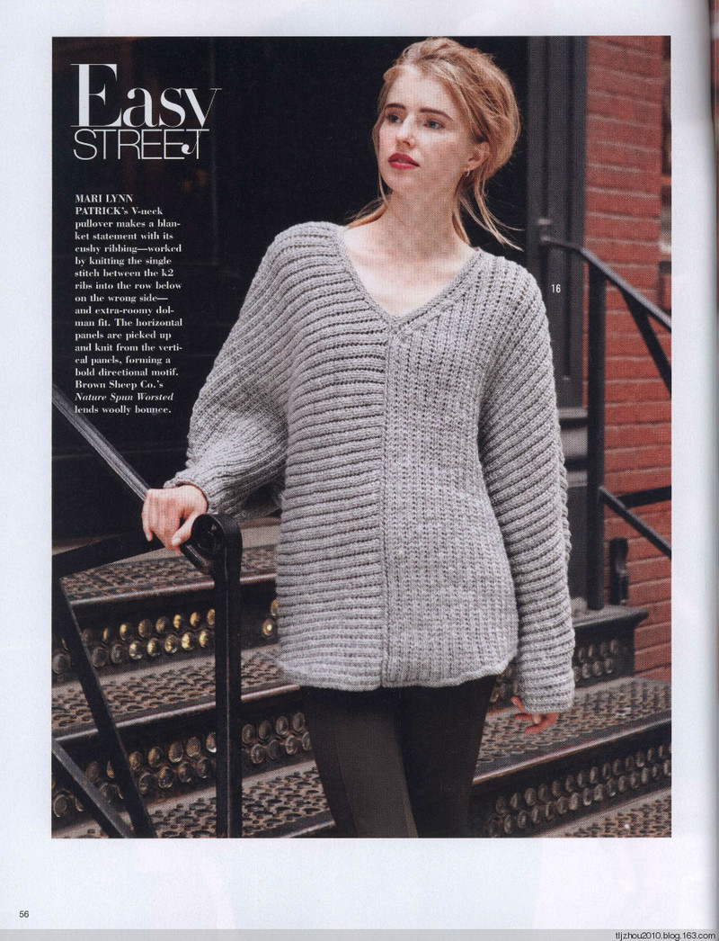 Vogue Knitting 2014-2015 冬 - 紫蘇 - 紫蘇的博客
