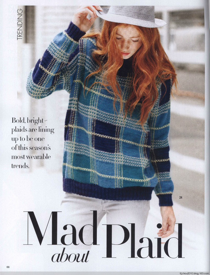 Vogue Knitting 2014-2015 冬 - 紫蘇 - 紫蘇的博客