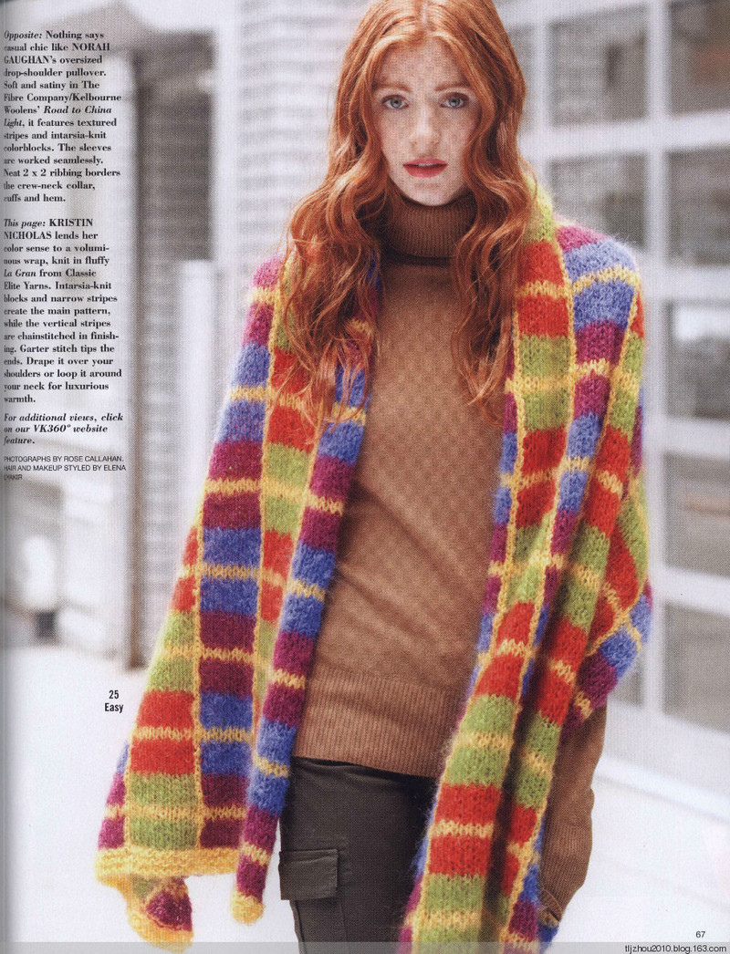 Vogue Knitting 2014-2015 冬 - 紫蘇 - 紫蘇的博客