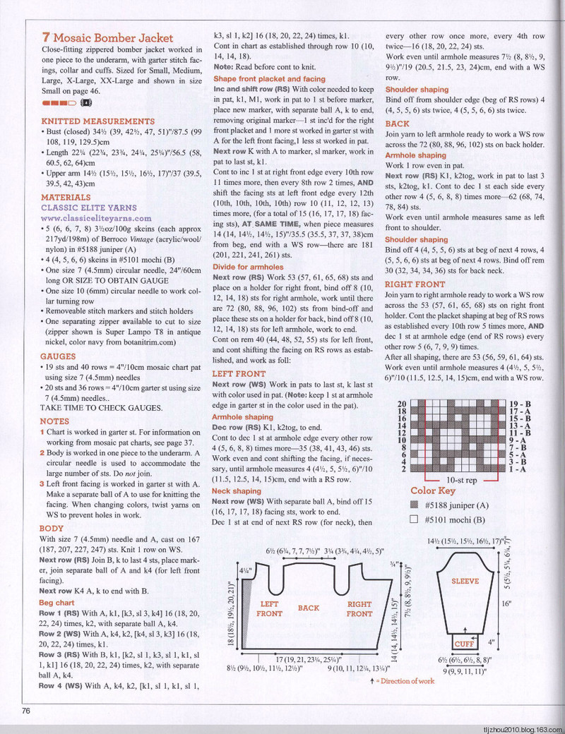 Vogue Knitting 2014-2015 冬 - 紫蘇 - 紫蘇的博客