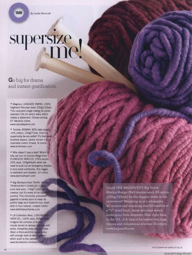 Vogue Knitting 2014-2015 冬 - 紫蘇 - 紫蘇的博客