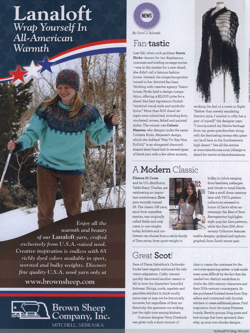 Vogue Knitting 2014-2015 冬 - 紫蘇 - 紫蘇的博客