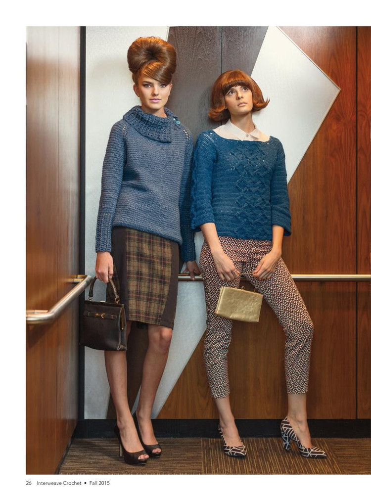 Interweave Crochet  Fall 2015 - 輕描淡寫 - 輕描淡寫