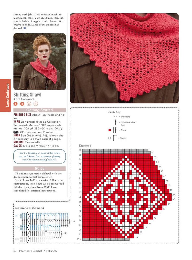 Interweave Crochet  Fall 2015 - 輕描淡寫 - 輕描淡寫